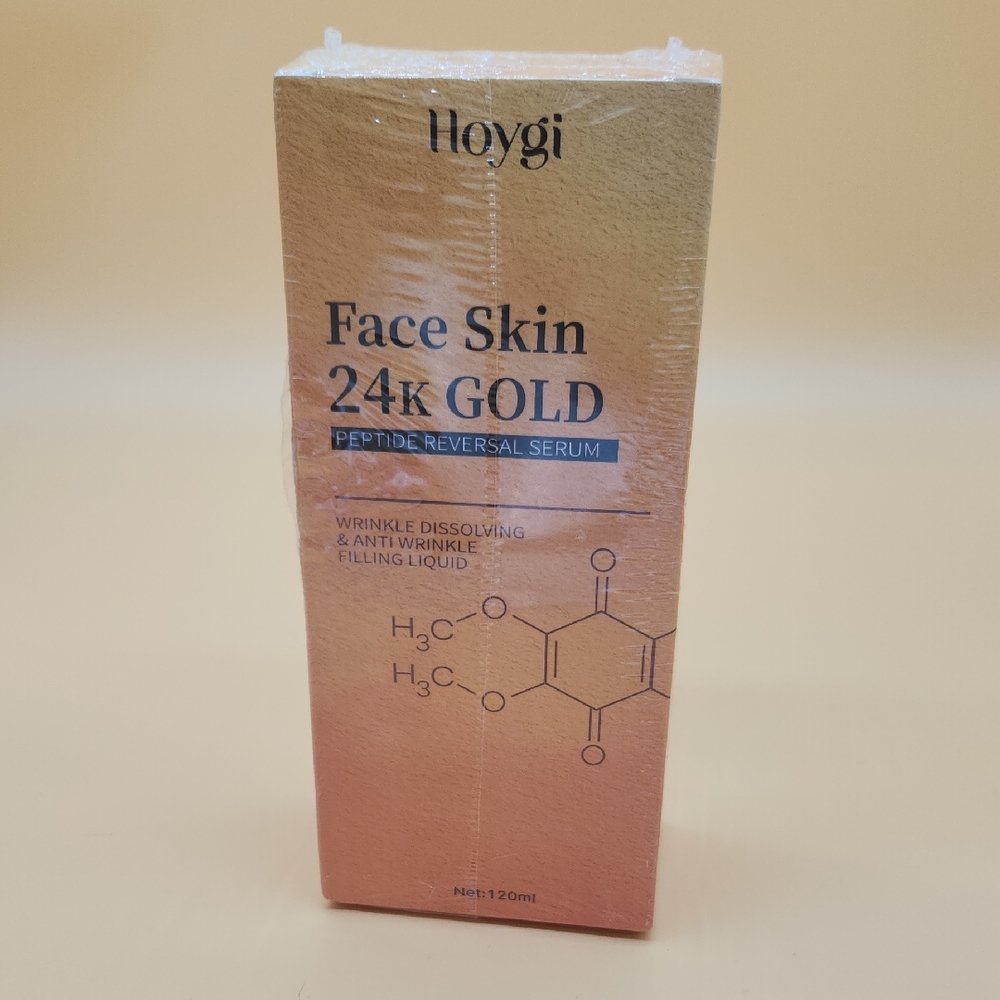 Face Skin 24K Gold Peptide Reversal Serum